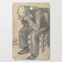Van Gogh - Old Man with his Head in his Hands (At Eternity's Gate) Cutting Board