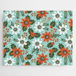 Christmas Jolly Floral Jigsaw Puzzle