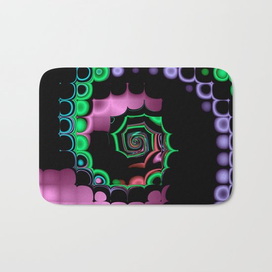 TGS Fractal Abstract Bath Mat
