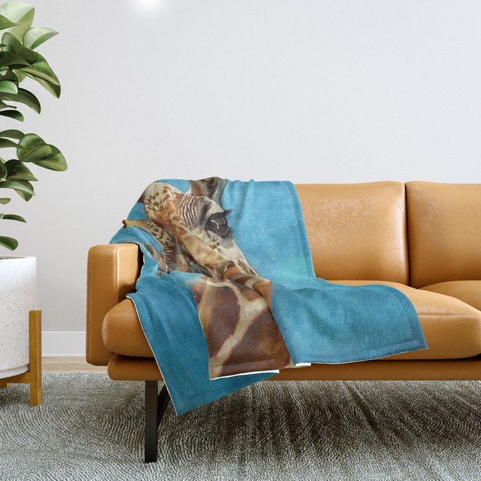 Giraffe Throw Blanket