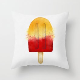 Juicy summer - Popsicle Throw Pillow