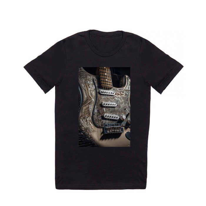 Hela Stratocaster Electric Guitar T Shirt