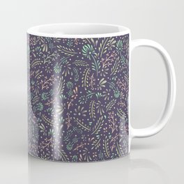 Pastel Flower Ditsy Pattern Coffee Mug