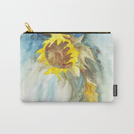 Sunflower Carry-All Pouch
