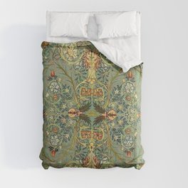 William Morris Antique Acanthus Floral Comforter