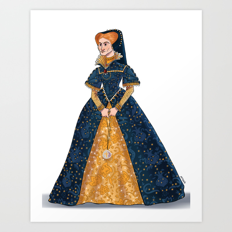 Killer Queen Bloody Mary Art Print By Msteele Art Society6
