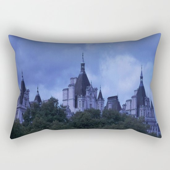 View from Thames Rectangular Pillow