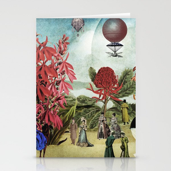 A park in a parallel universe Stationery Cards