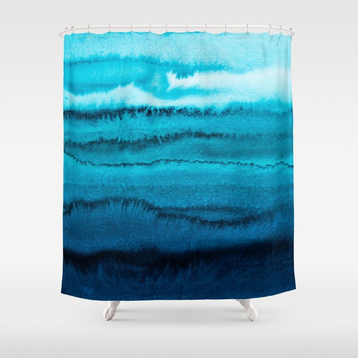 WITHIN THE TIDES CALYPSO - MIRRORED VERSION Shower Curtain