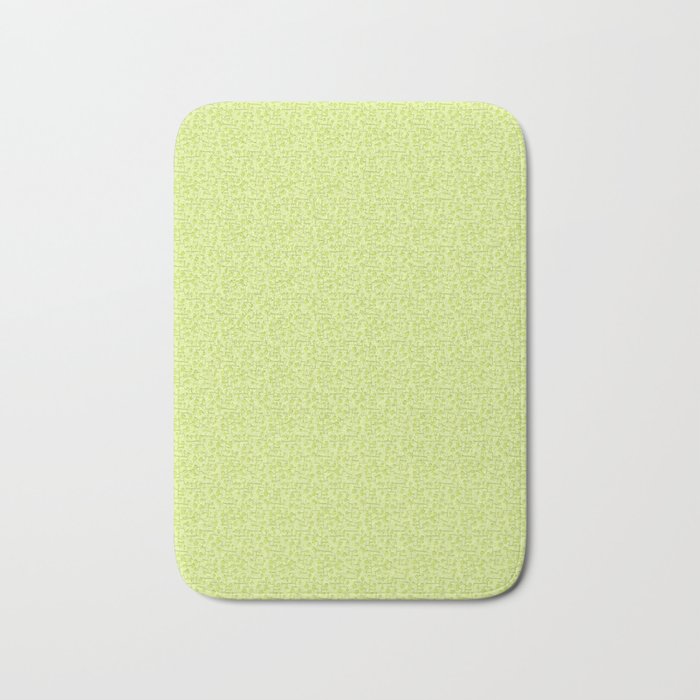 child pattern-pantone color-solid color-light green Bath Mat