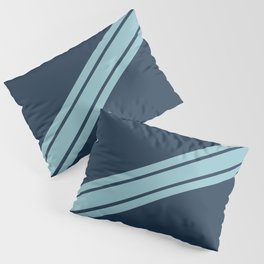 Mustang Competition Blue Pillow Sham