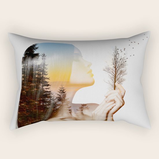 Free Rectangular Pillow