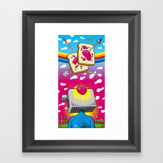 Breakfast Nirvana Framed Art Print