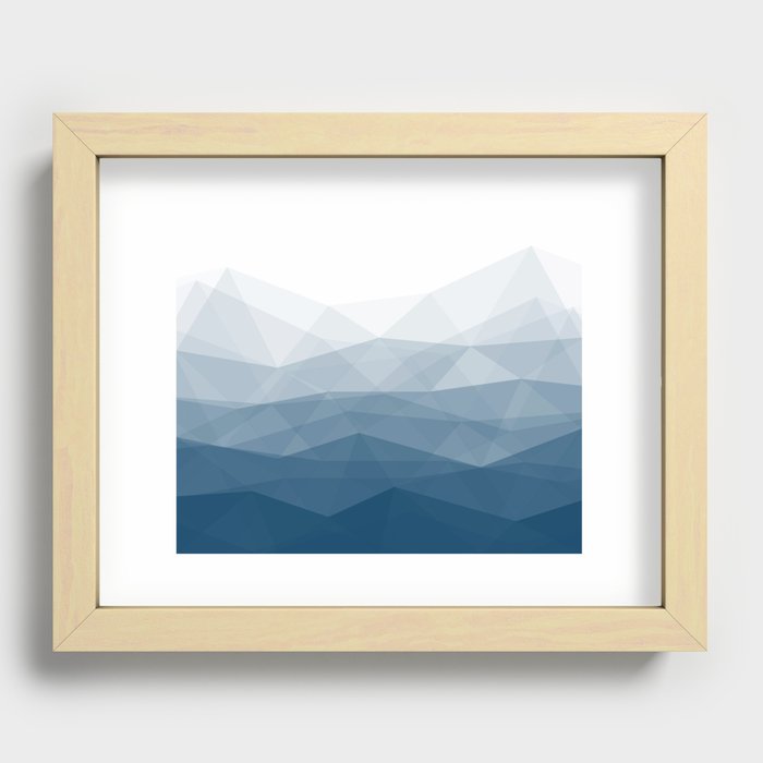Mountains Calling Recessed Framed Print