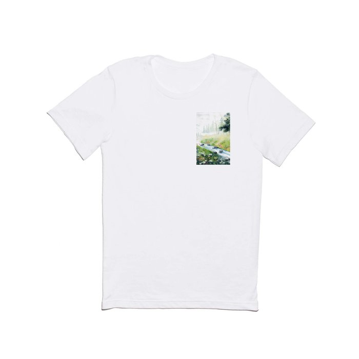 Wildflowers by The Creek T Shirt