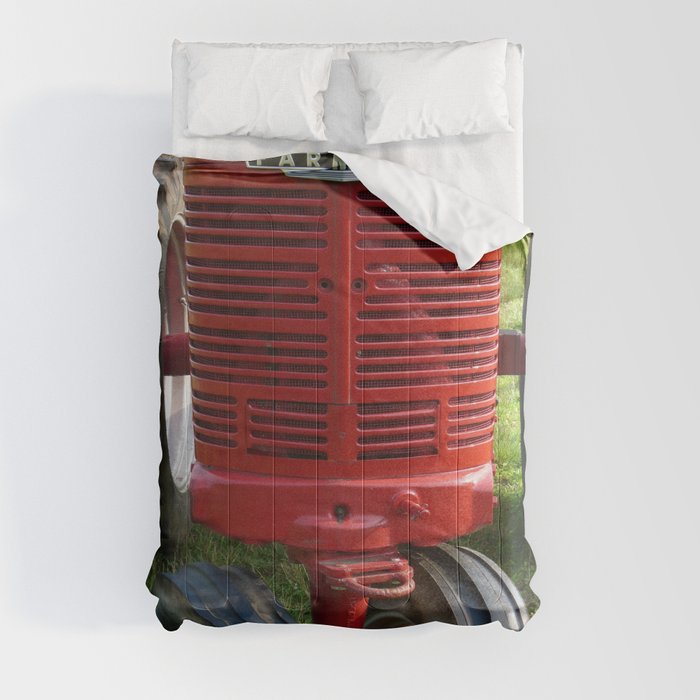 Red Farmall Tractor Comforters By, Farmall Tractor Bedding