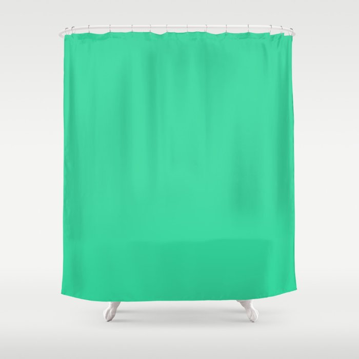 Pretty Emerald Green Shower Curtain By, Emerald Green Shower Curtain