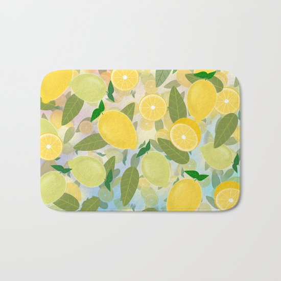 Lemon Song Bath Mat