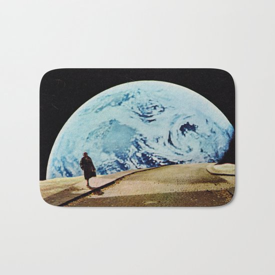 Moon walking Bath Mat