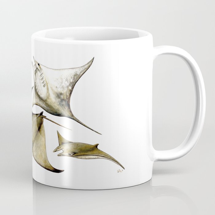 Chilean devil manta ray (Mobula tarapacana) Coffee Mug