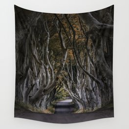 Dark Hedges Alley Wall Tapestry
