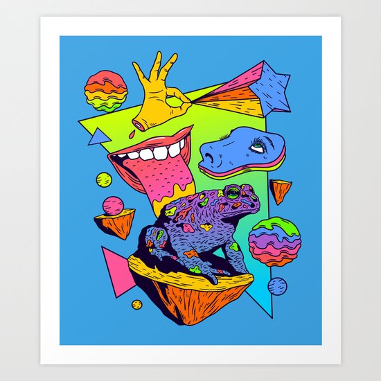 Licker Art Print