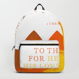 Give Thanks Backpack