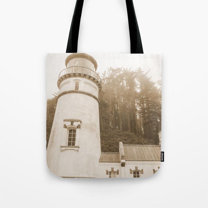 Oregon Coast Lighthouse Tote Bag