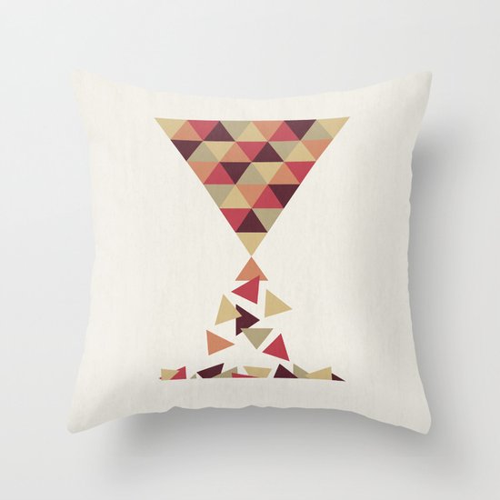 Hourglass Throw Pillow