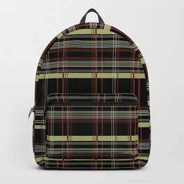 Farmhouse check pattern Backpack