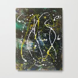 Abstract In Space Metal Print