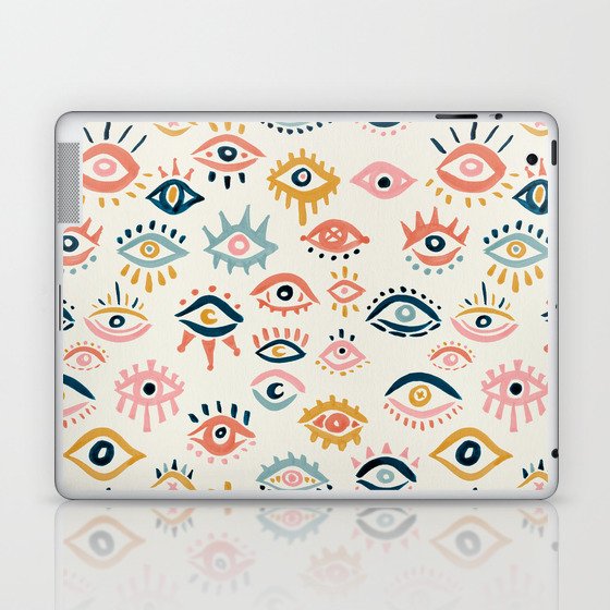 Mystic Eyes – Primary Palette Laptop & iPad Skin