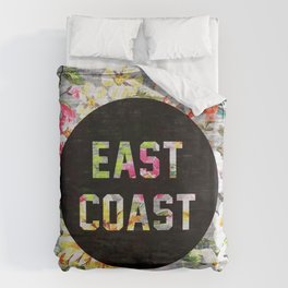 East Coast Bettbezug | Other, East, Graphicdesign, New, York, Pattern, Coast, Miami, Typography, Digital 