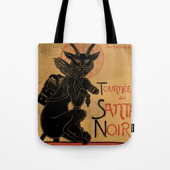 Merry Krampus Tote Bag