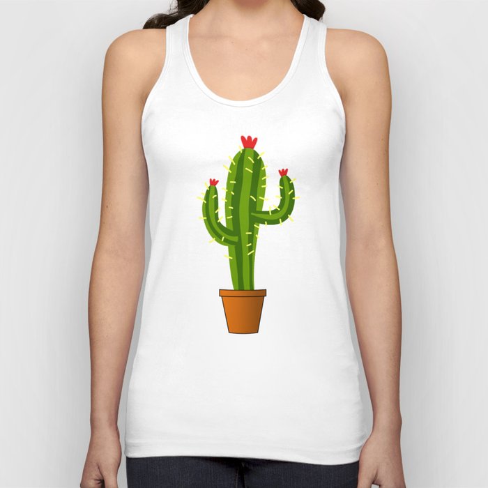 CACTUS AND ROSES Tank Top