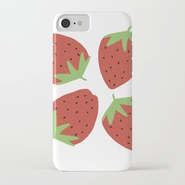 Strawberry Sassy iPhone Case