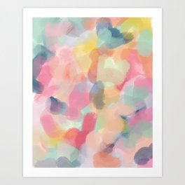 Abstract Colourful Painting Art Print