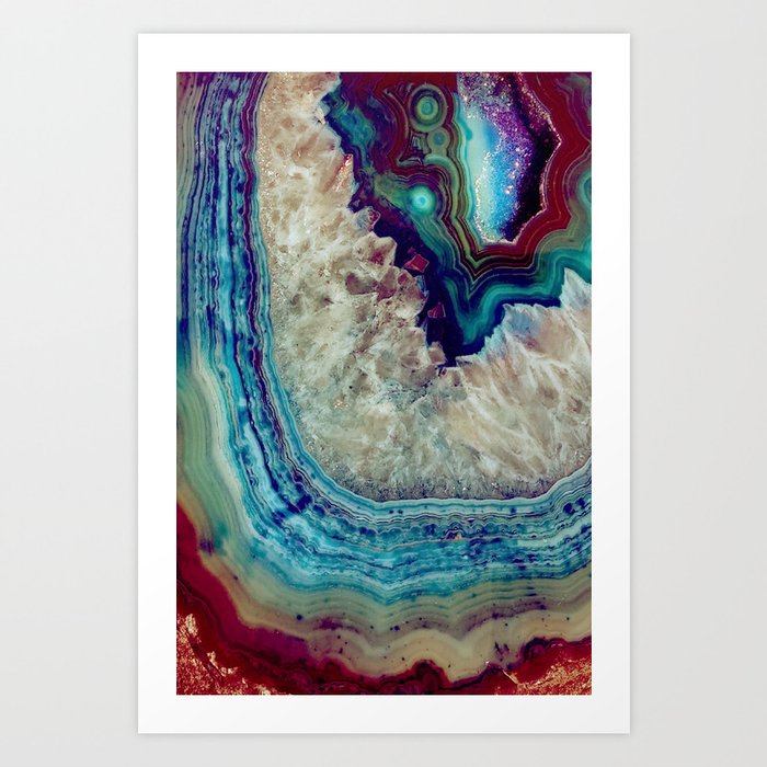Agate Kunstdrucke Agate Kunstdrucke