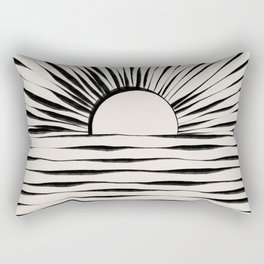 Minimal Sunrise / Sunset Rectangular Pillow
