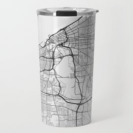 Cleveland Ohio city map Travel Mug