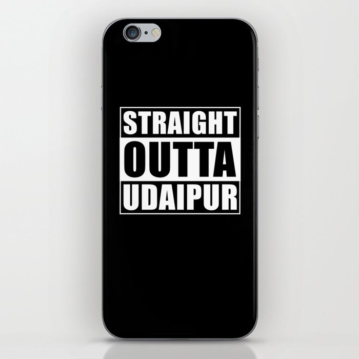 Straight Outta Udaipur iPhone Skin