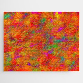Abstract Multicolored Pattern Design Jigsaw Puzzle