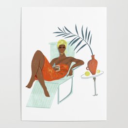 summer cocktail Poster