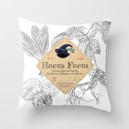 Hocus Focus | CRUELTY FREE MAGIC Throw Pillow