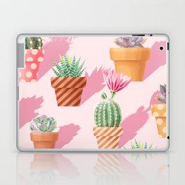 Pastel Summer Cactis Cactuses Laptop Skin