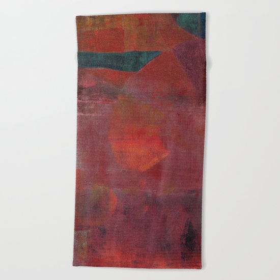 Ricordi dell'Infanzia: Il Calore Venuta Dalla Cucina Beach Towel