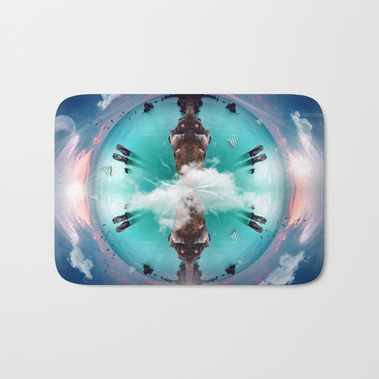 It's a small world Bath Mat