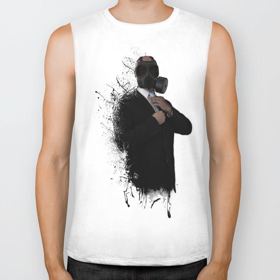 Dissolution of man Biker Tank