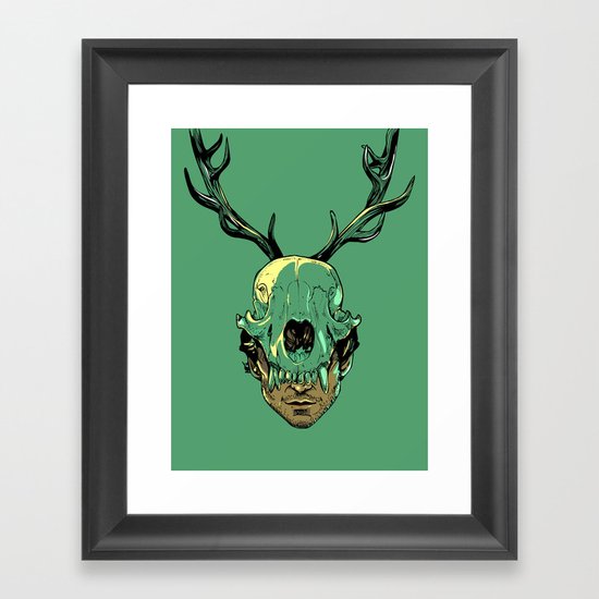 Shiizakana Framed Art Print