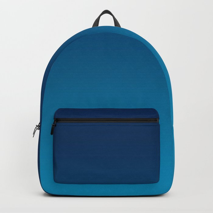 Ombre Blue Hawaii Ocean Gradient Duotone Backpack